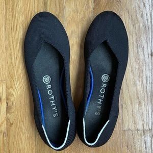 Rothy’s black The Square flats